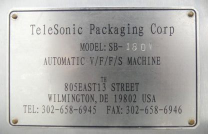 Tele-Sonic Vertical Form Fill and Seal