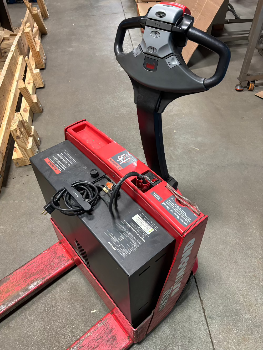 Raymond Electric Pallet Jack, 102T-F45L